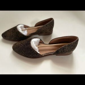 Madewell Marissa D’Orsay Flat in Calf Hair